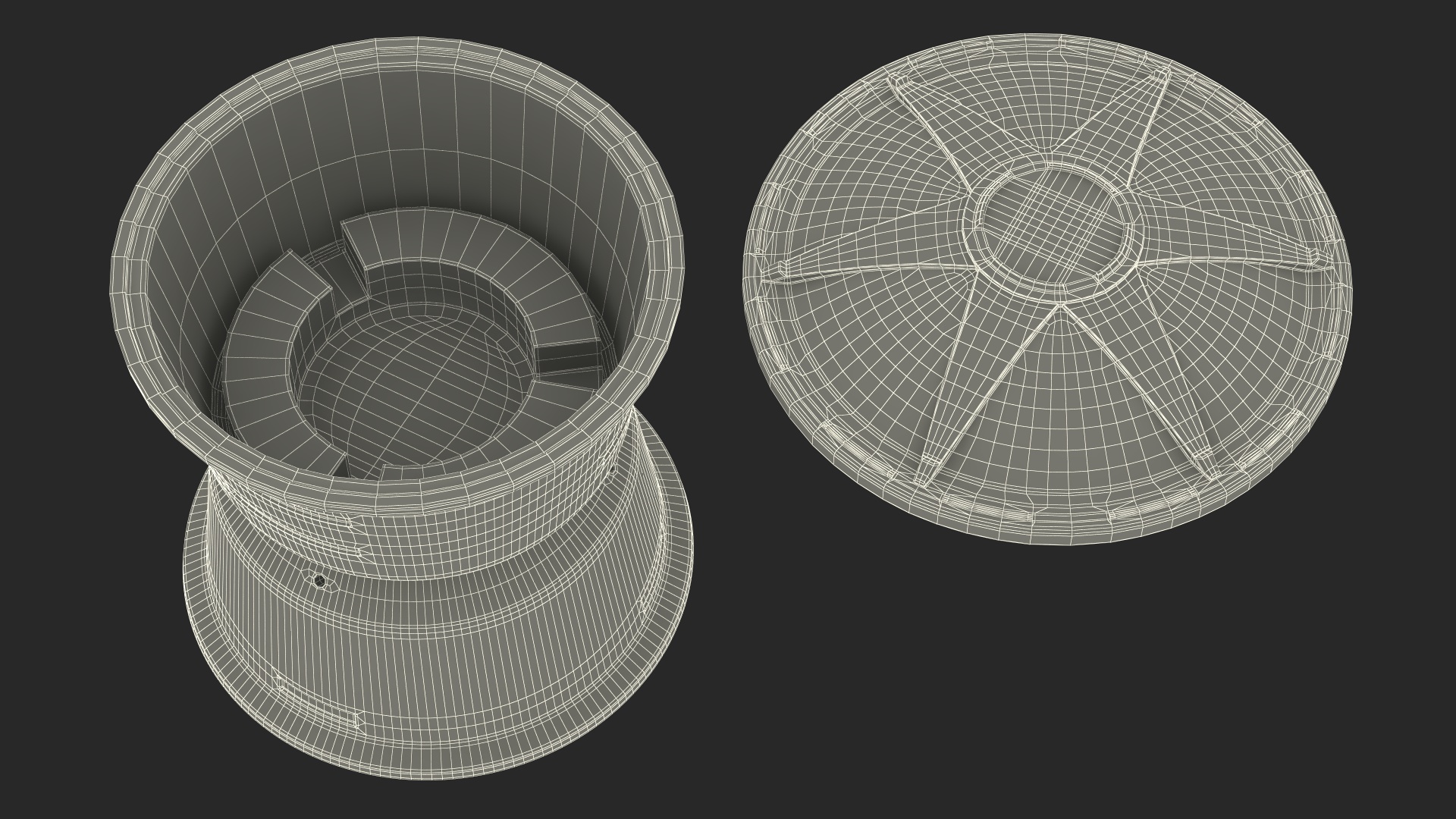 3D Impact Attenuator Combination Barrel