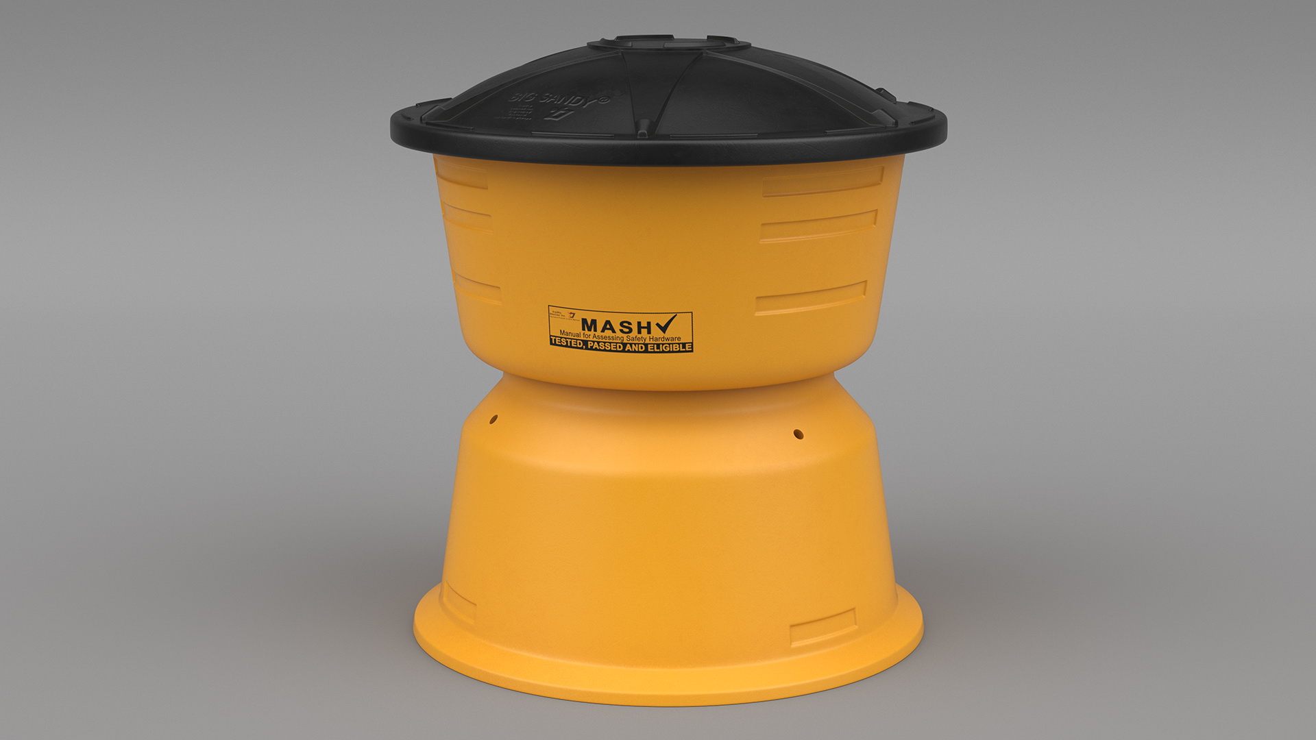 3D Impact Attenuator Combination Barrel
