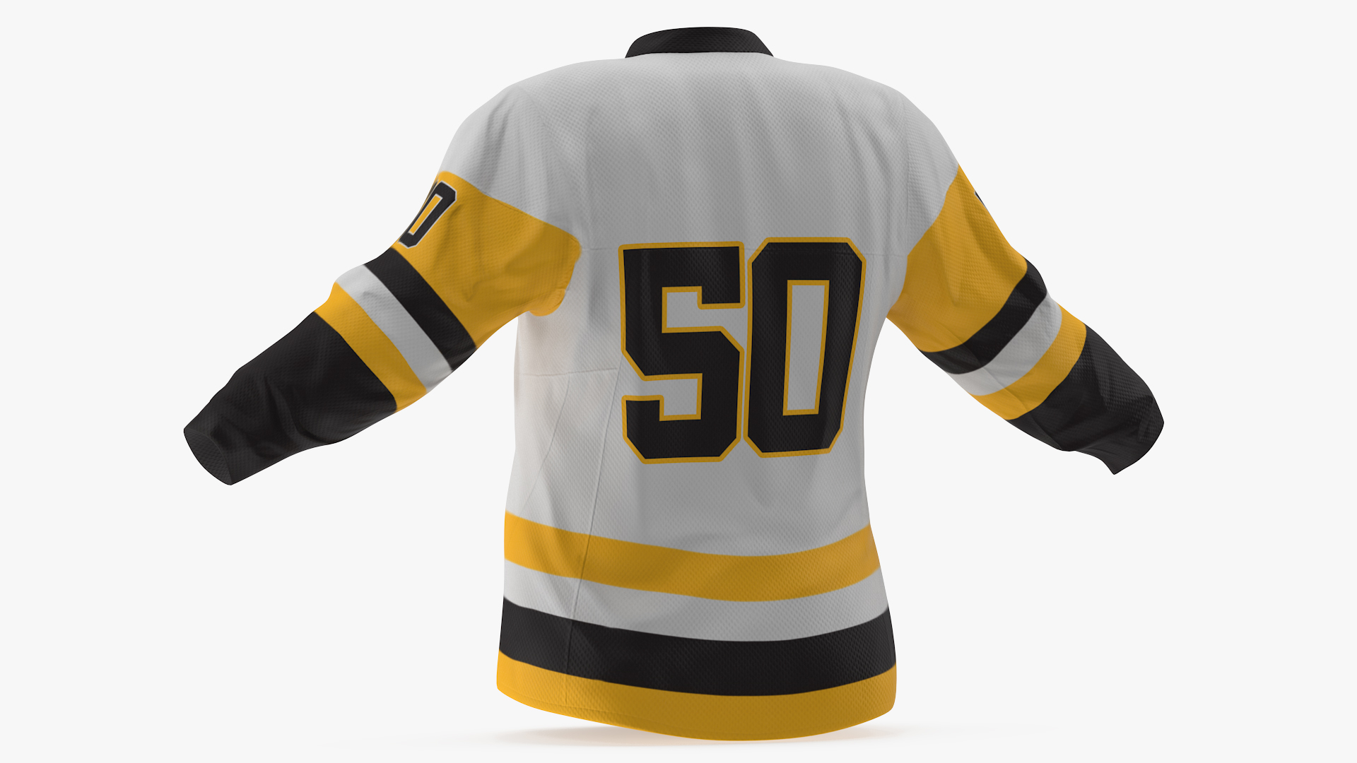 3D Hockey Jersey Pittsburgh Penguins model