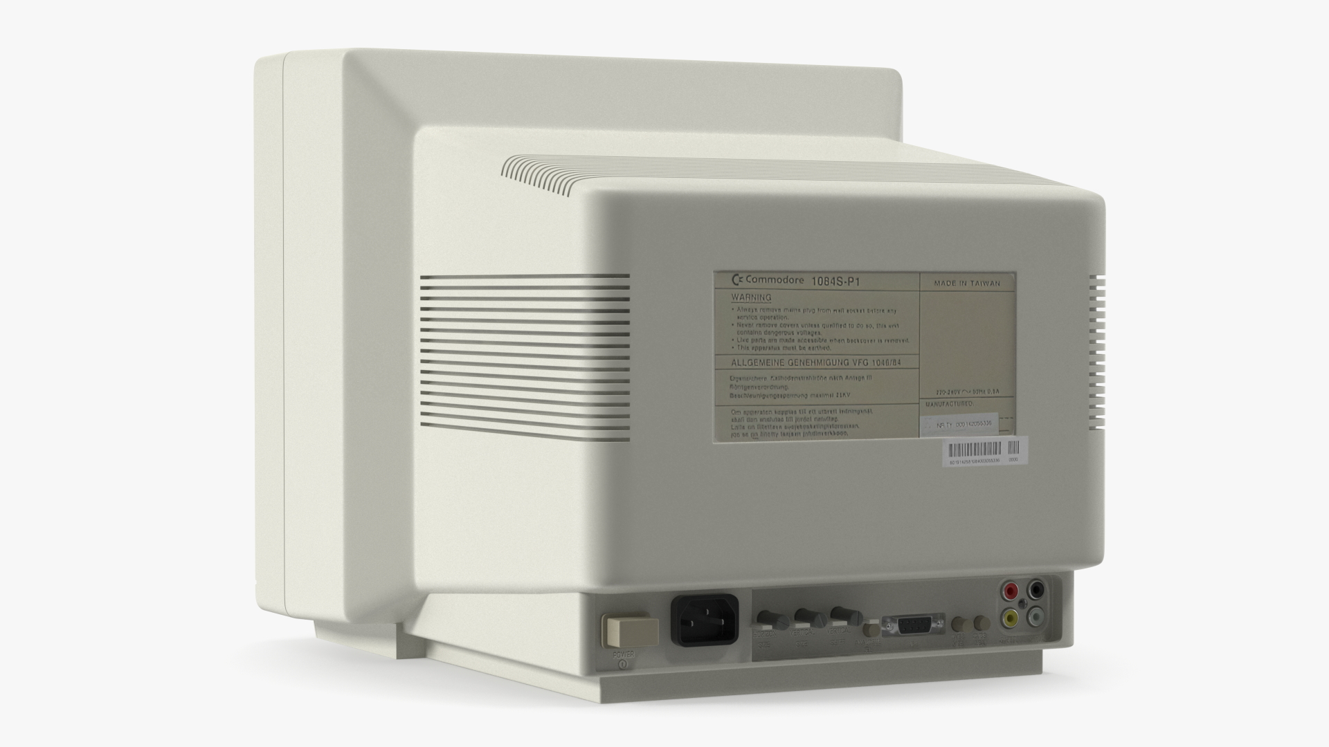 3D model Vintage Commodore Monitor