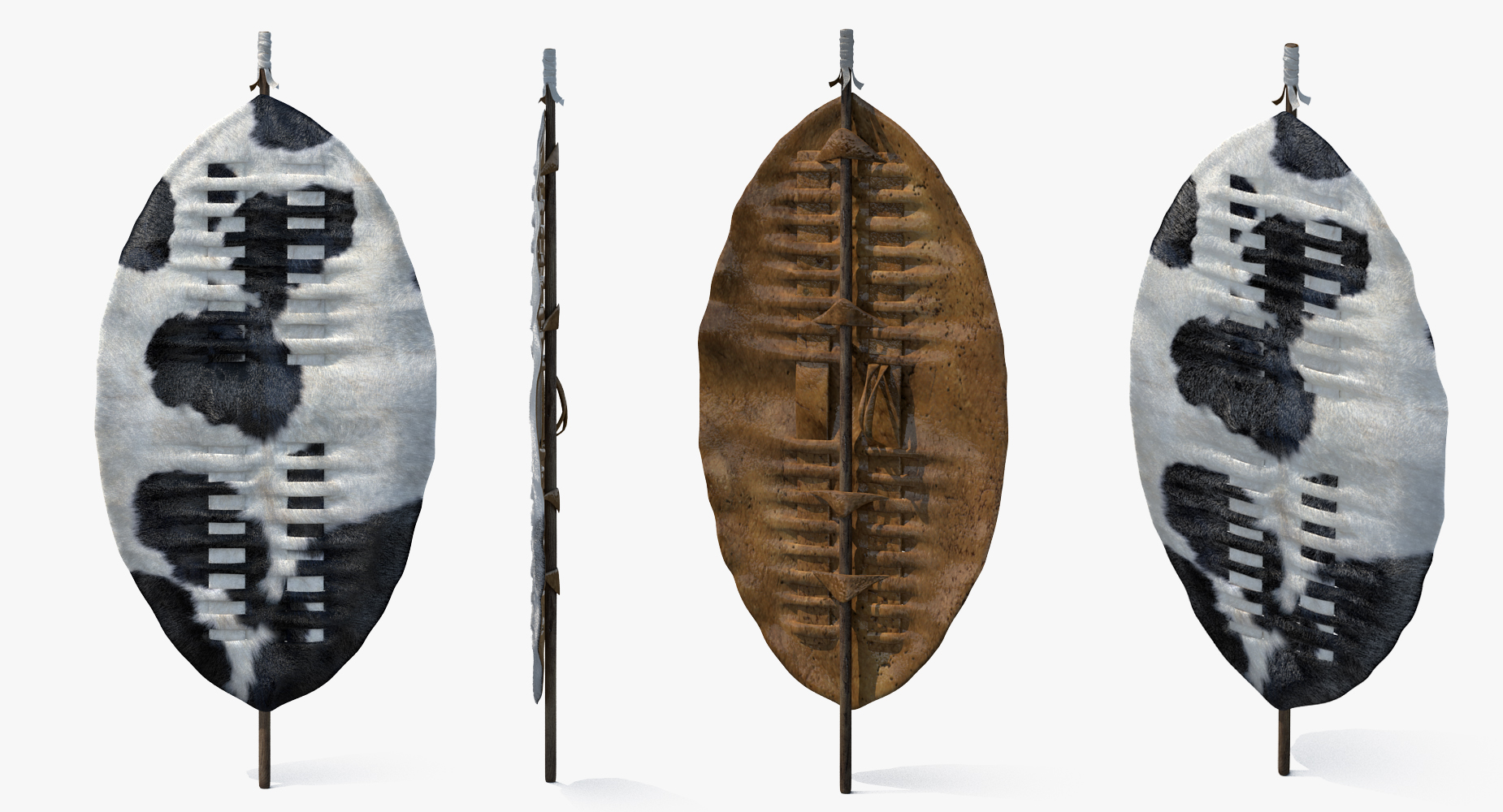 3D Zulu Shield