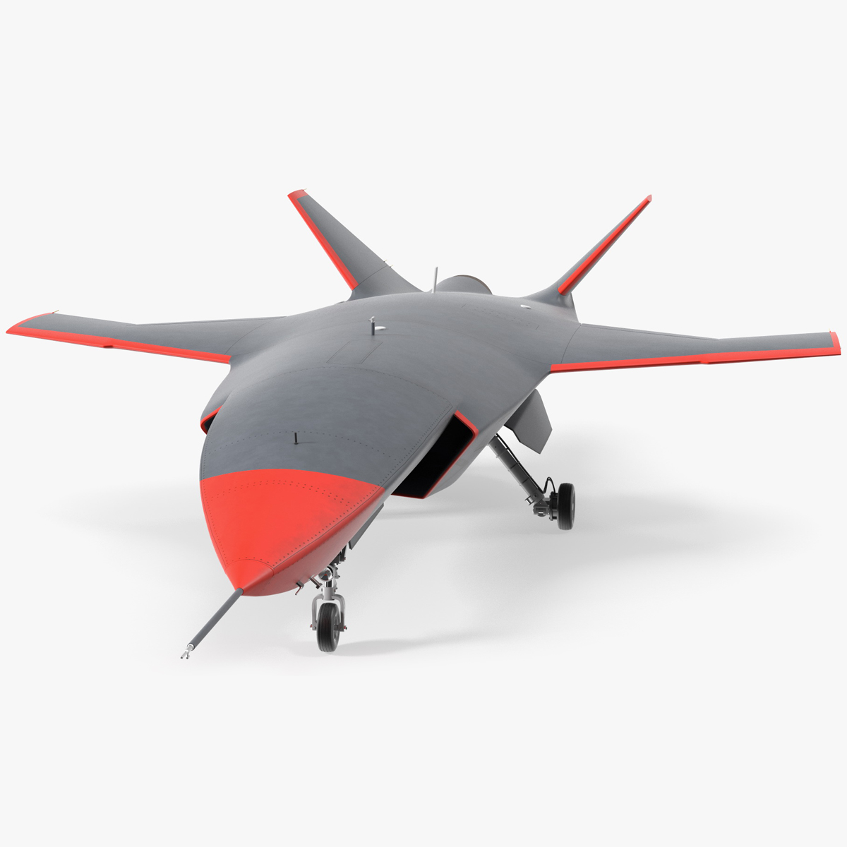 3D Boeing MQ-28 Ghost Bat Rigged for Cinema 4D model