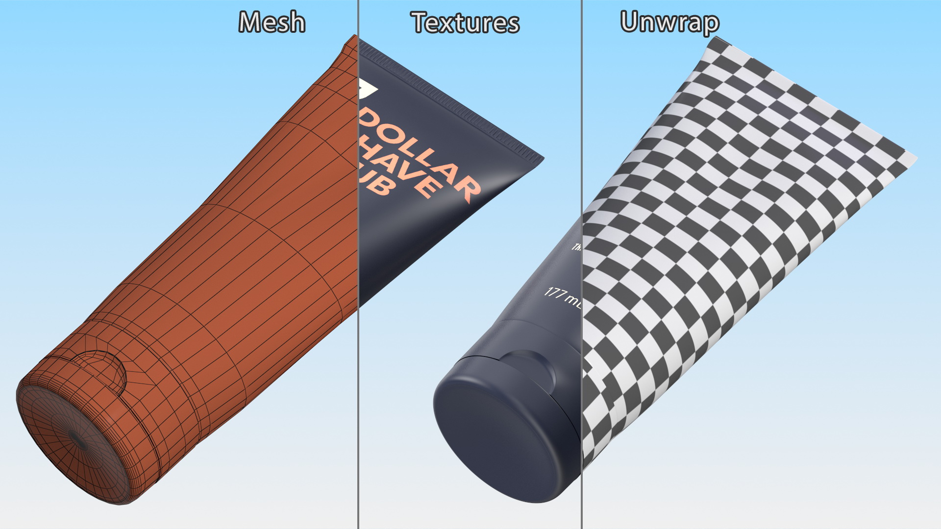 3D model Shaving Cream Dollar