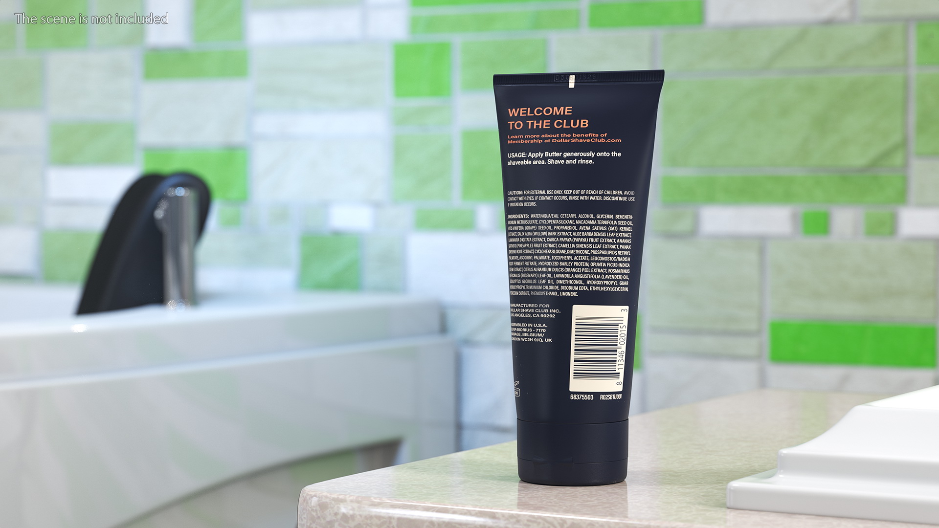 3D model Shaving Cream Dollar
