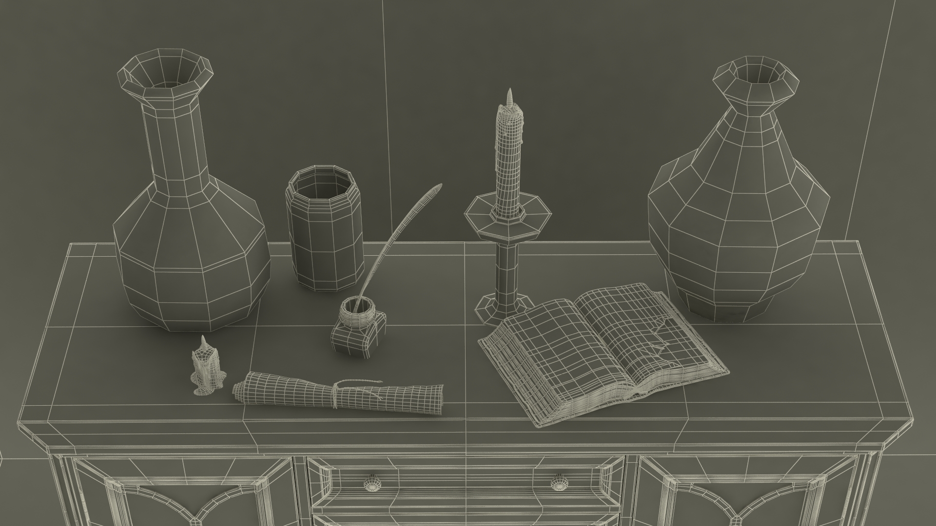 3D model Alchemist Laboratory