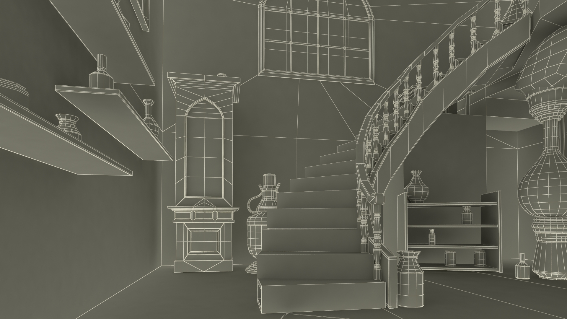 3D model Alchemist Laboratory
