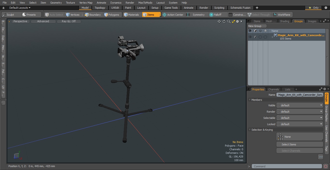Magic Arm Kit with Camcorder Sony PXWS X70 3D