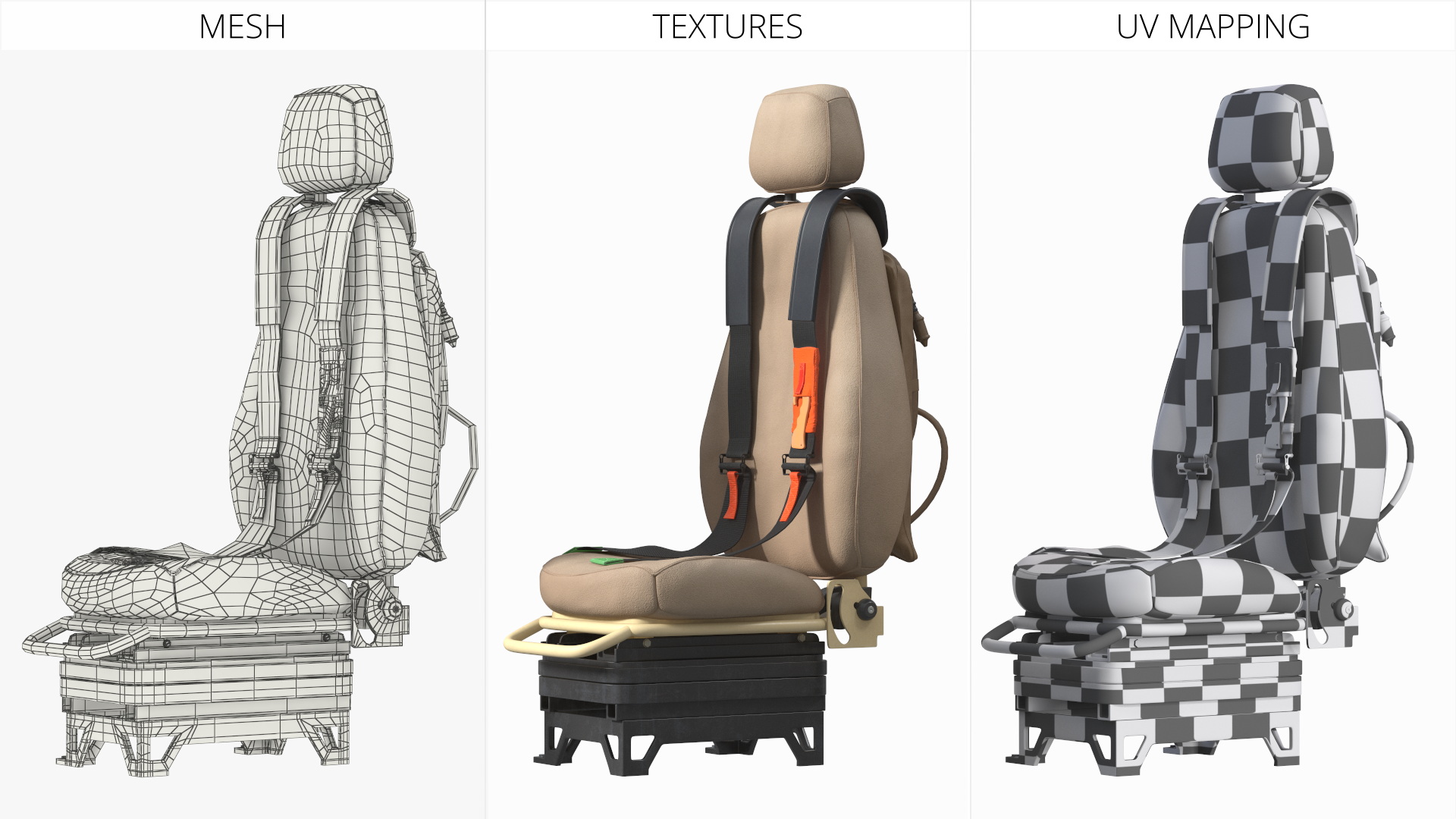 Military Transport Seat - view 4