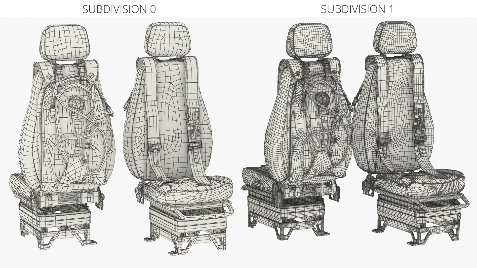 Military Transport Seat - view 5