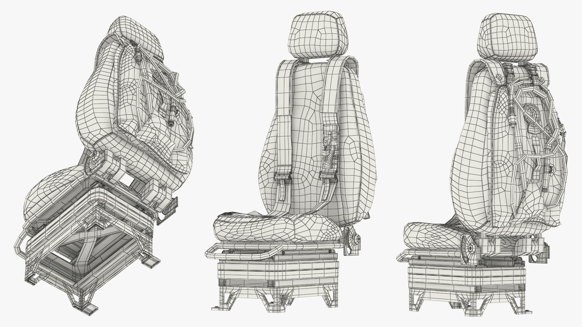 Military Transport Seat - view 6