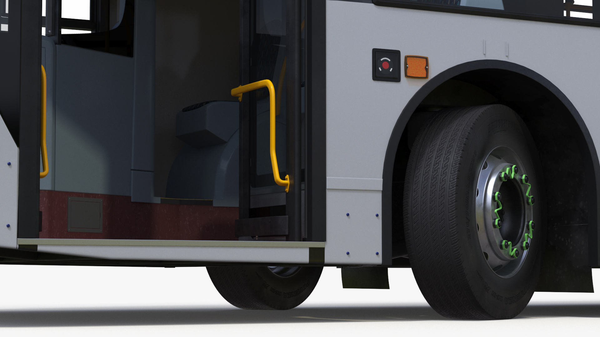 3D Alexander Dennis Enviro400 Double Decker Bus Rigged