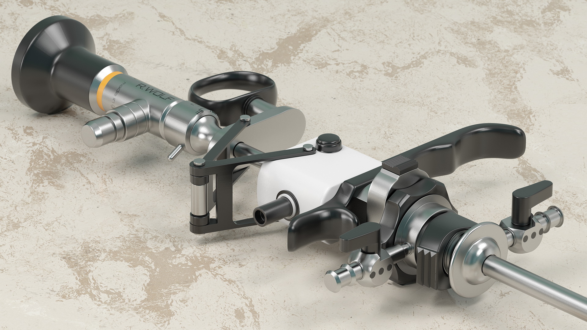 Richard Wolf Resectoscope with Roller Electrode 3D