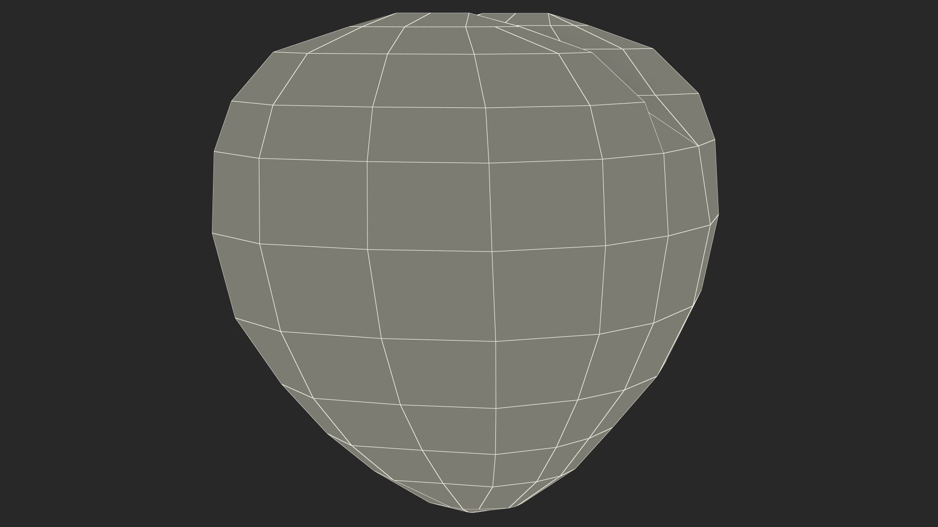 3D Heart Shaped Snowball