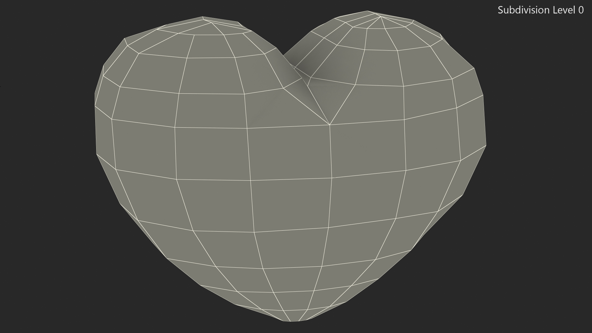3D Heart Shaped Snowball