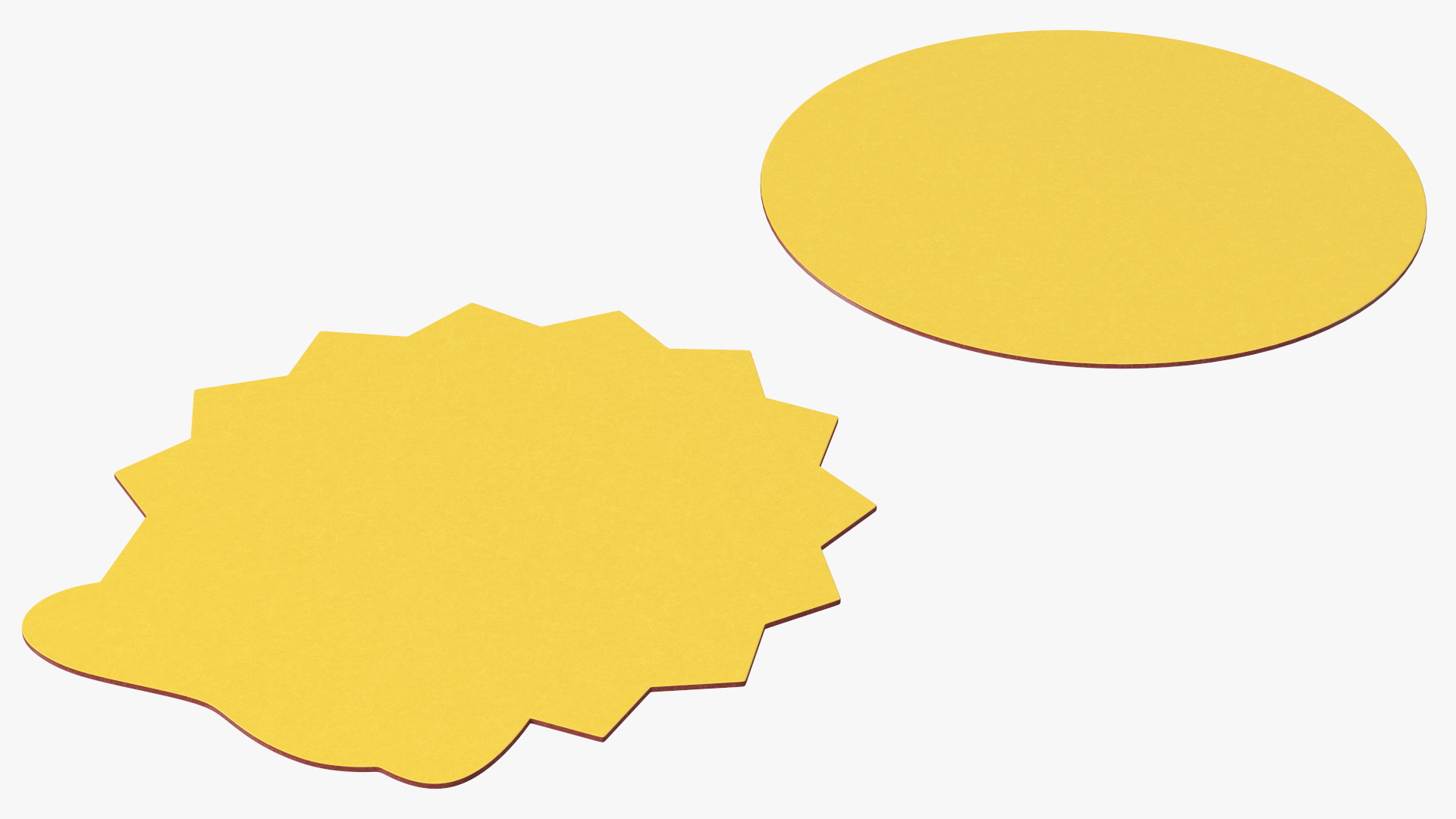 3D model Paper Price Tags with Editable Text