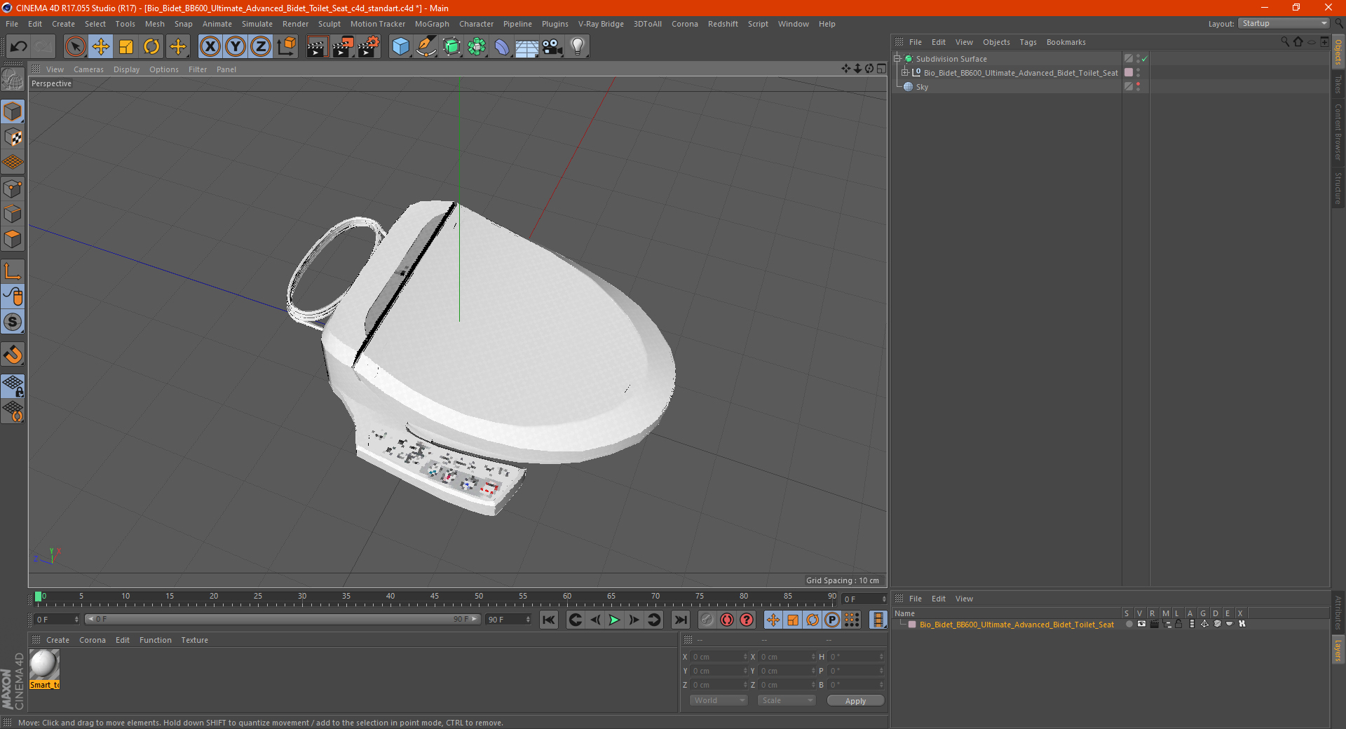 3D Bio Bidet BB600 Ultimate Advanced Bidet Toilet Seat