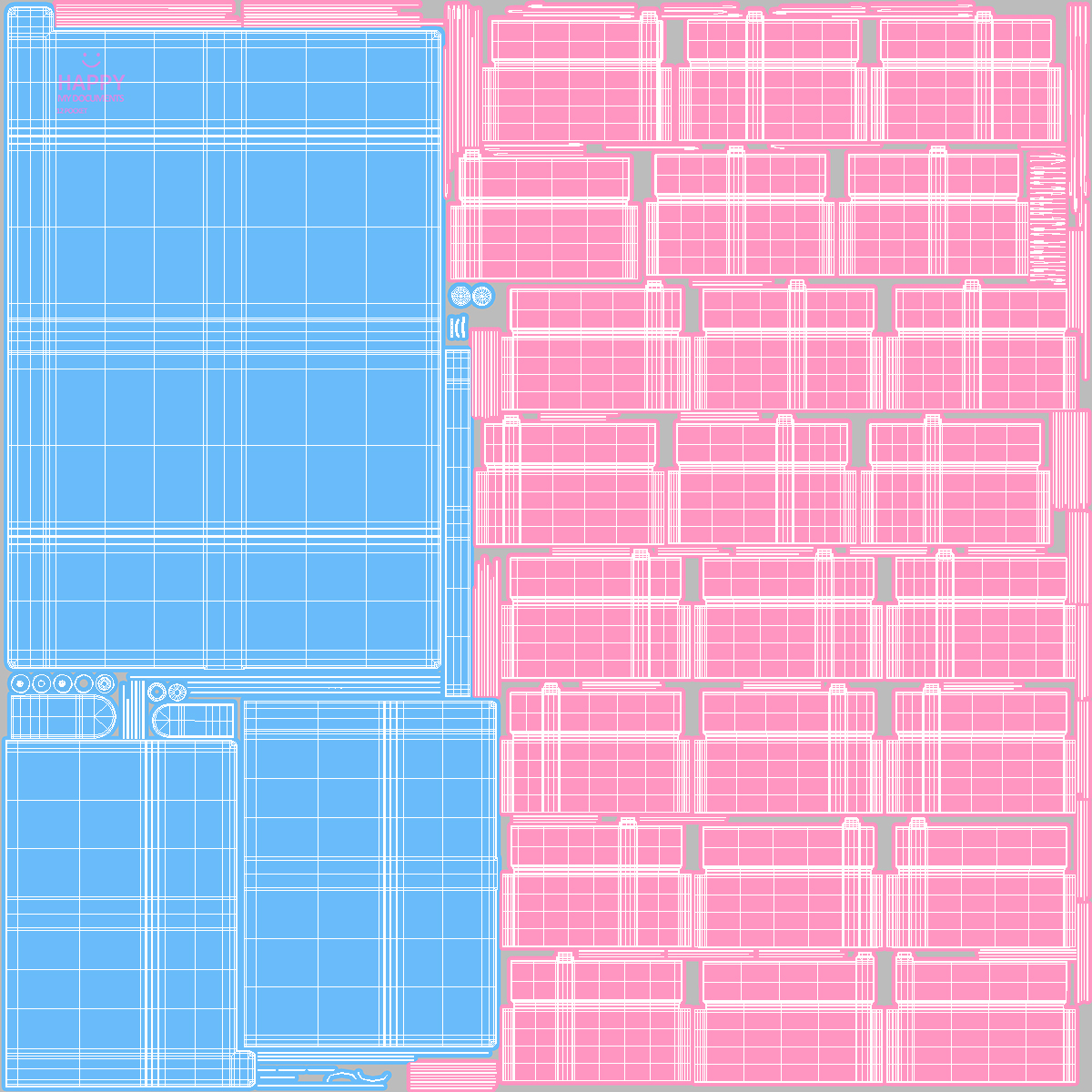 3D Plastic Expanding File Folder Closed Pink