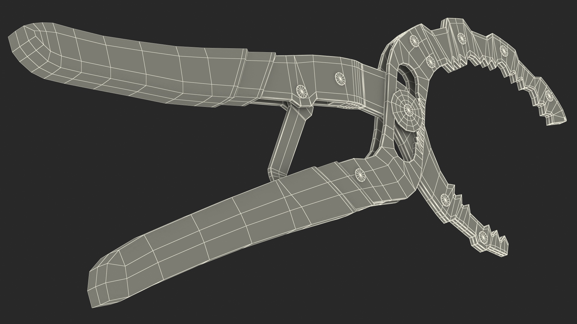 Oil Filter Pliers 3D
