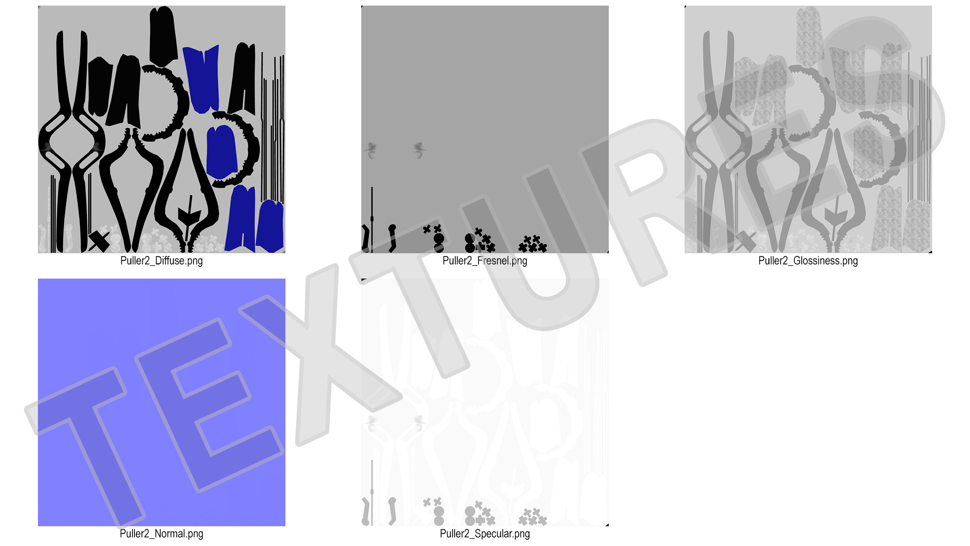 Oil Filter Pliers 3D
