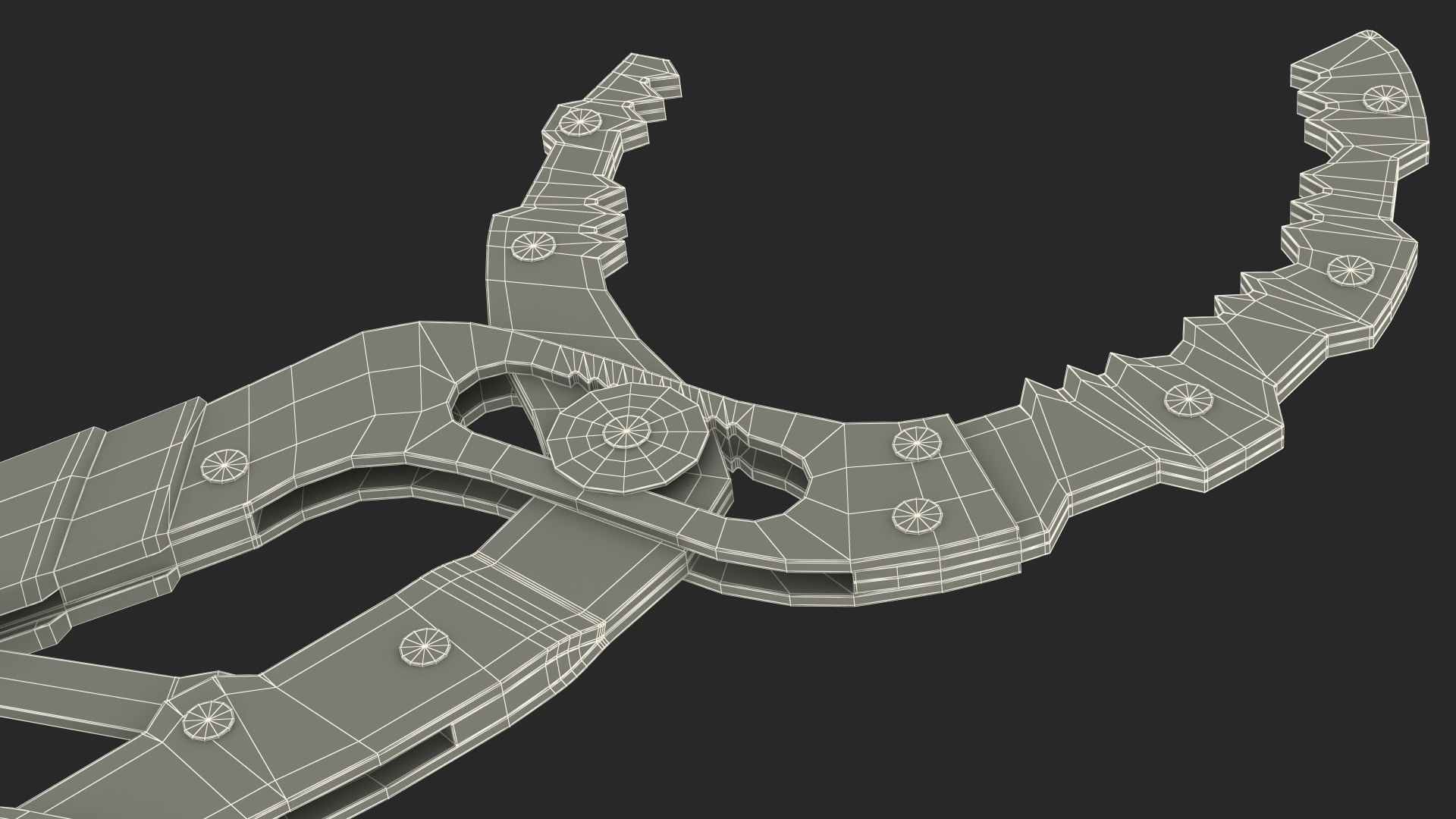 Oil Filter Pliers 3D