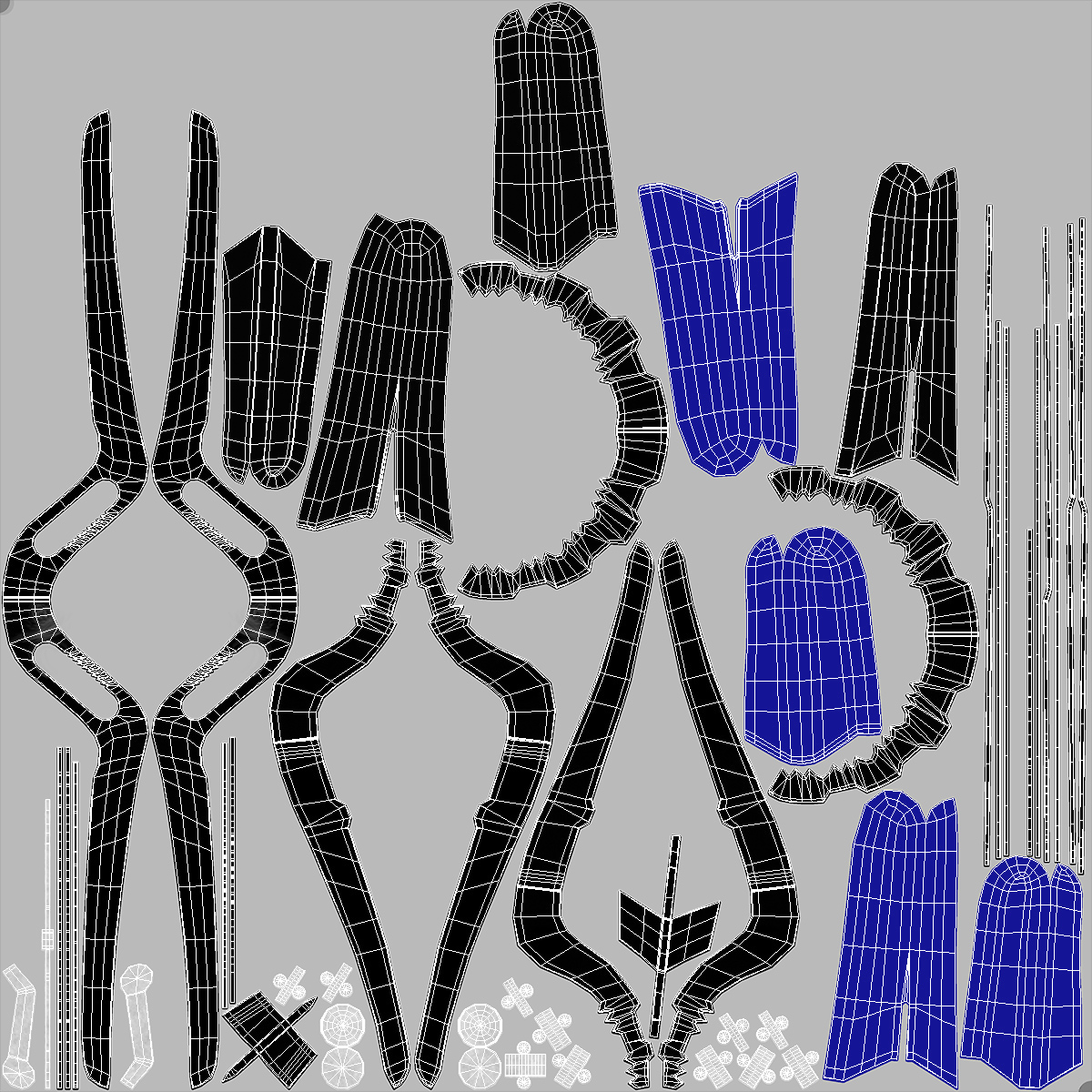Oil Filter Pliers 3D