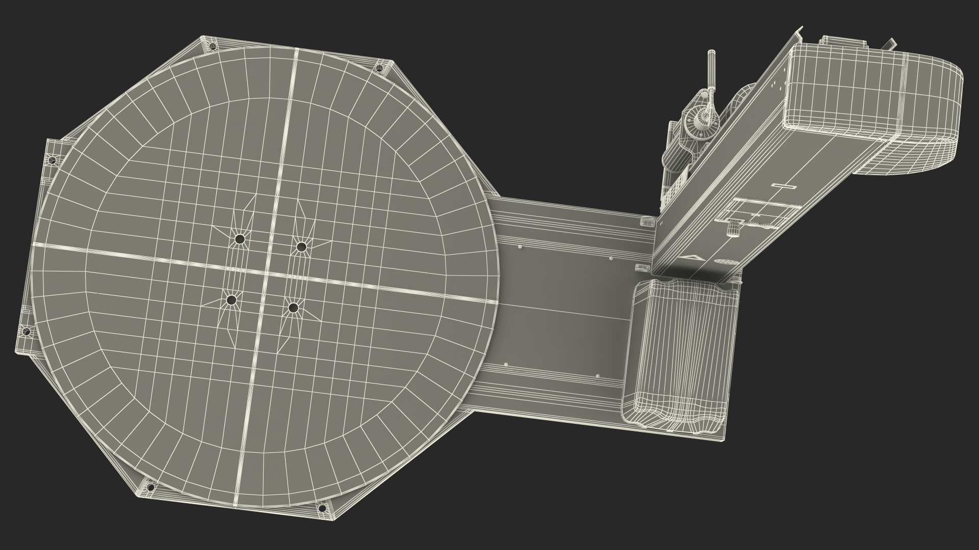 3D model ONEWRAP Semi Automatic Stretch Wrapper Rigged