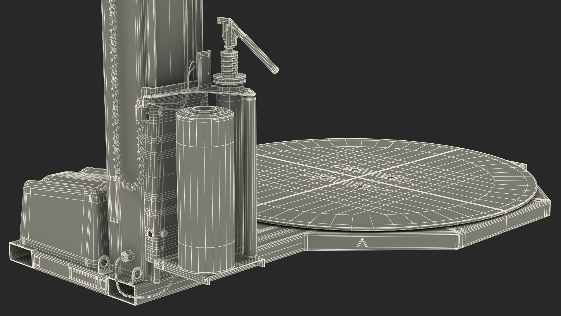 3D model ONEWRAP Semi Automatic Stretch Wrapper Rigged