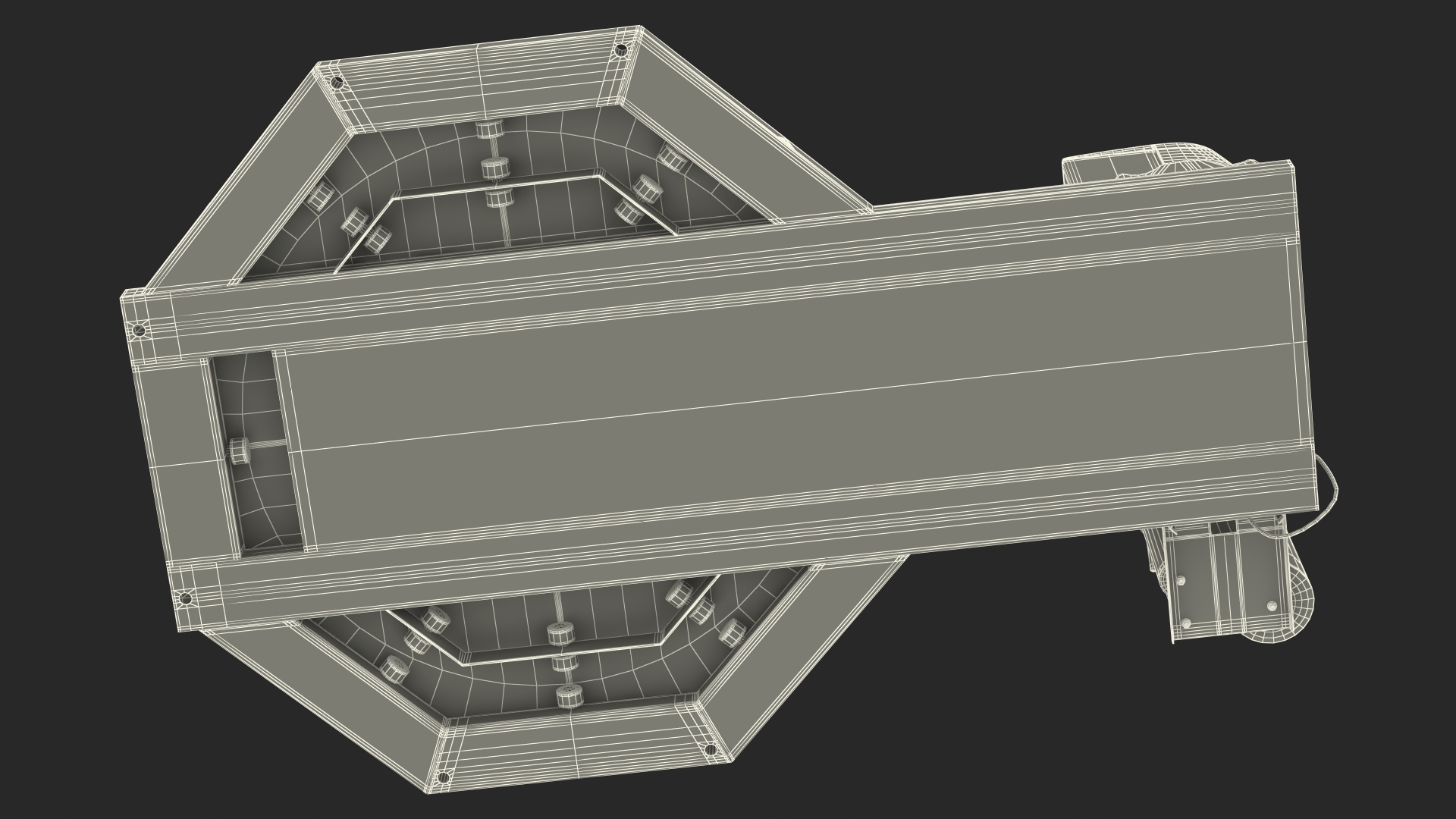 3D model ONEWRAP Semi Automatic Stretch Wrapper Rigged