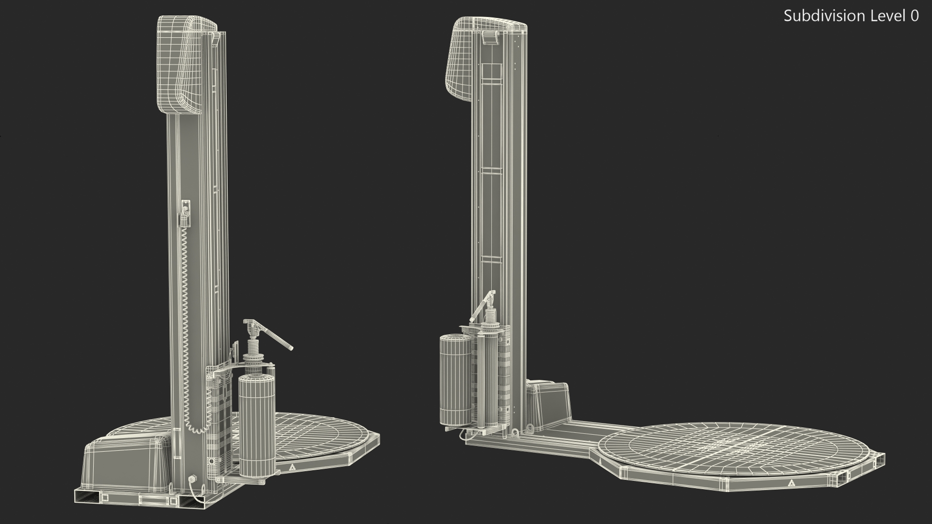3D model ONEWRAP Semi Automatic Stretch Wrapper Rigged