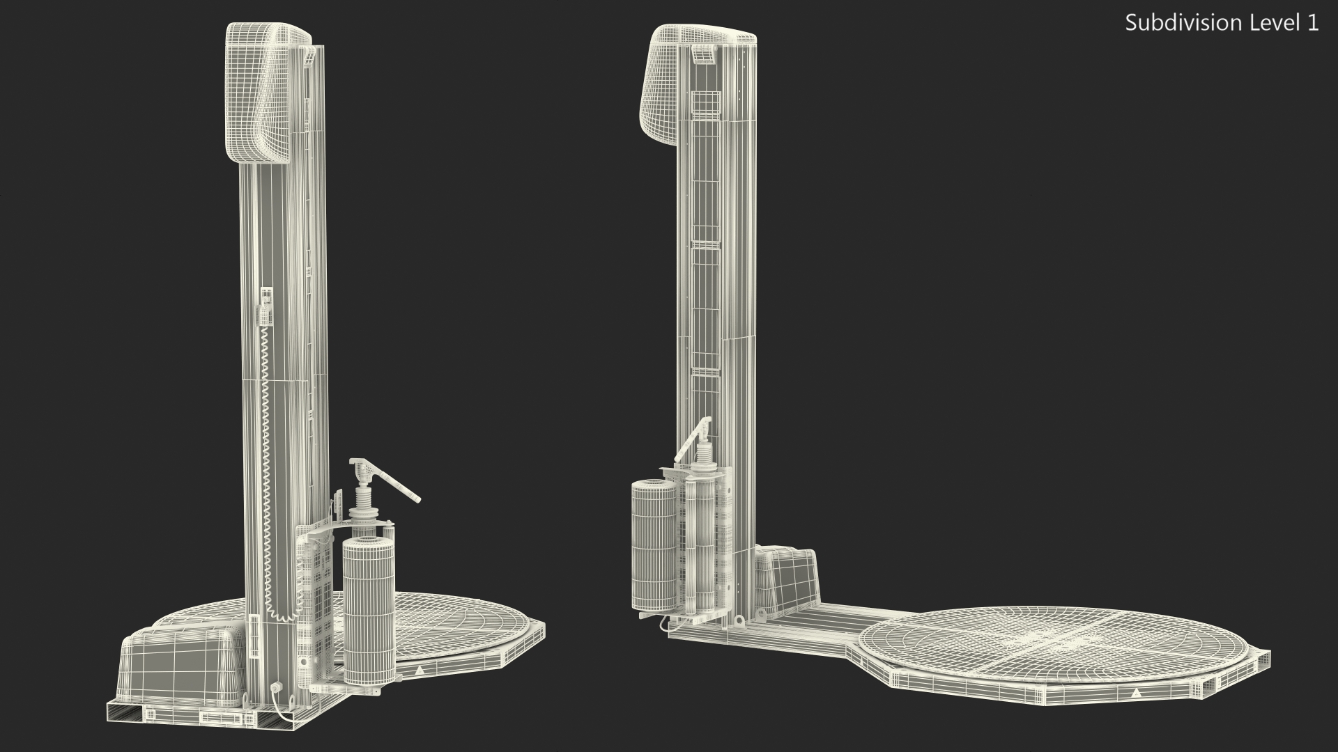 3D model ONEWRAP Semi Automatic Stretch Wrapper Rigged