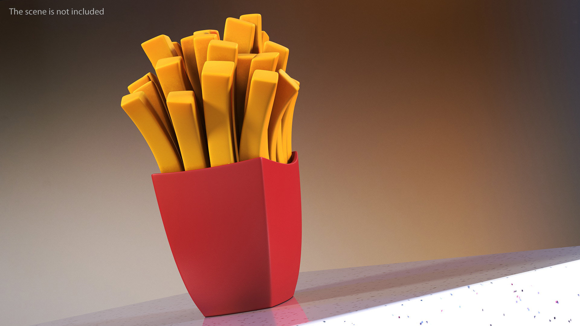 Cartoon Potato 3D model