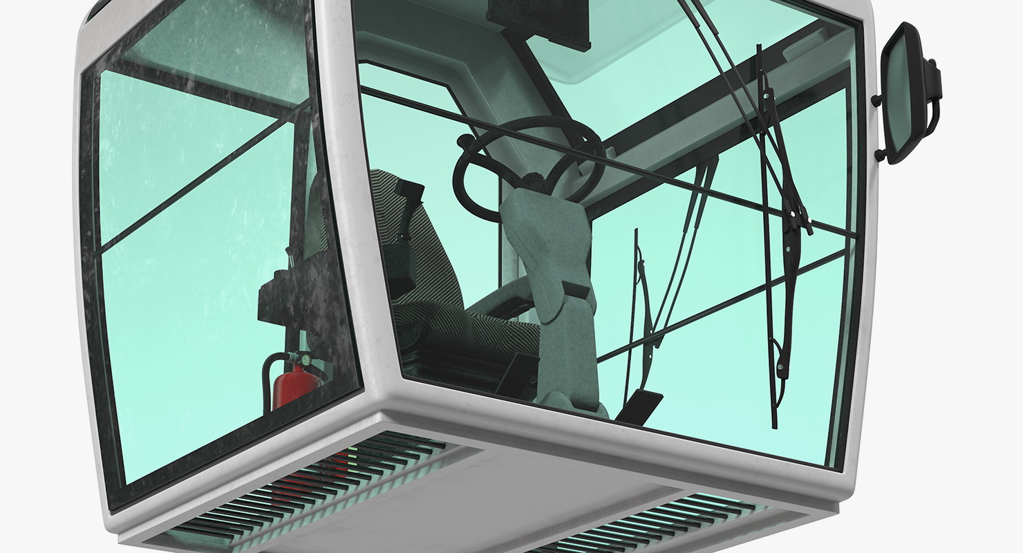 3D Control Cabin model