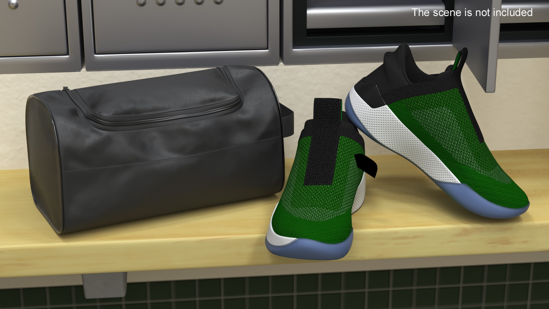 Sport Shoe Bag and Sneakers 3D