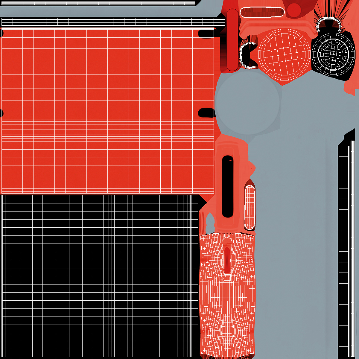 3D Open Travel Tumbler Red model