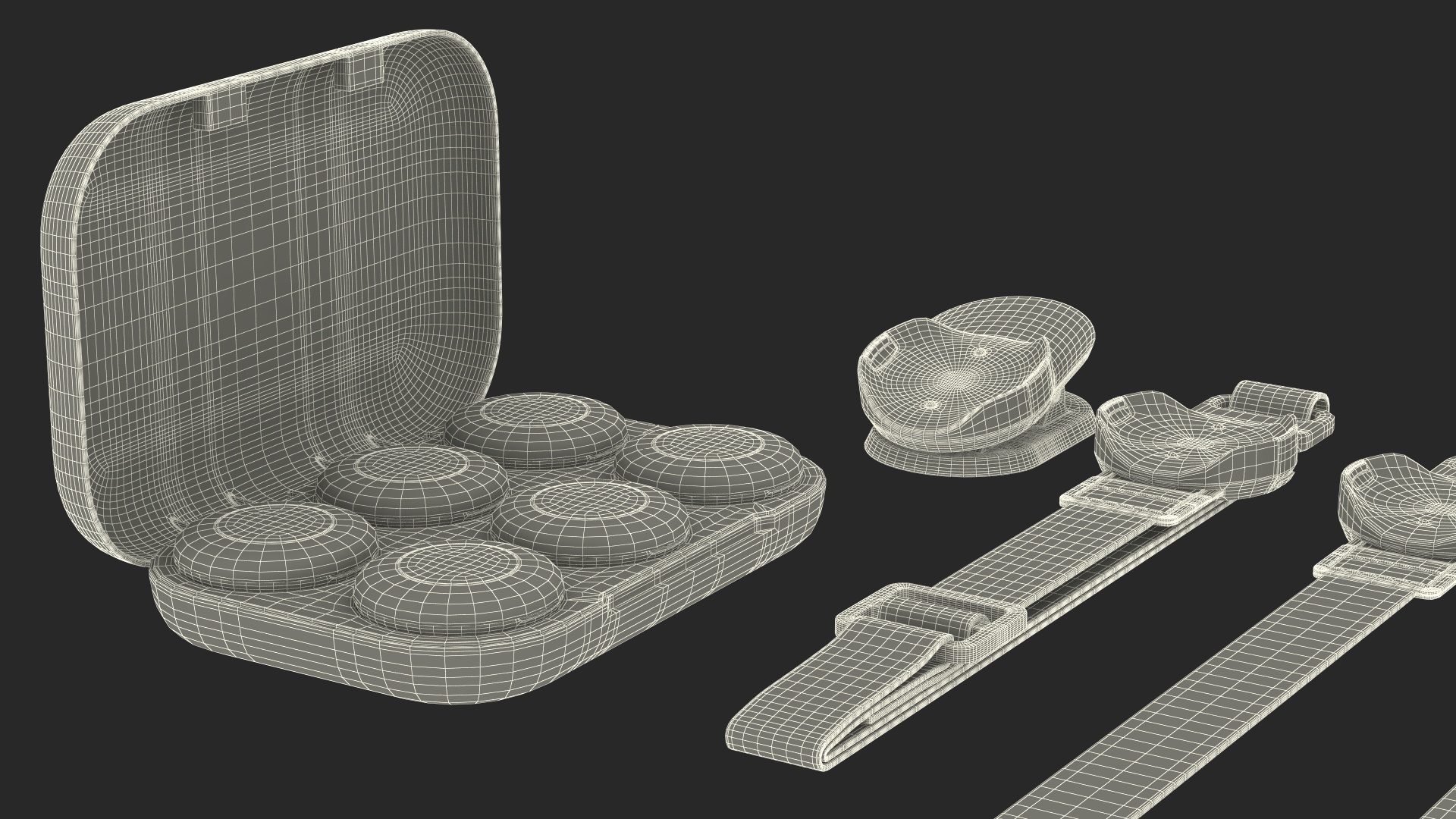 Sony Mocopi Body Tracking Full Kit 3D model