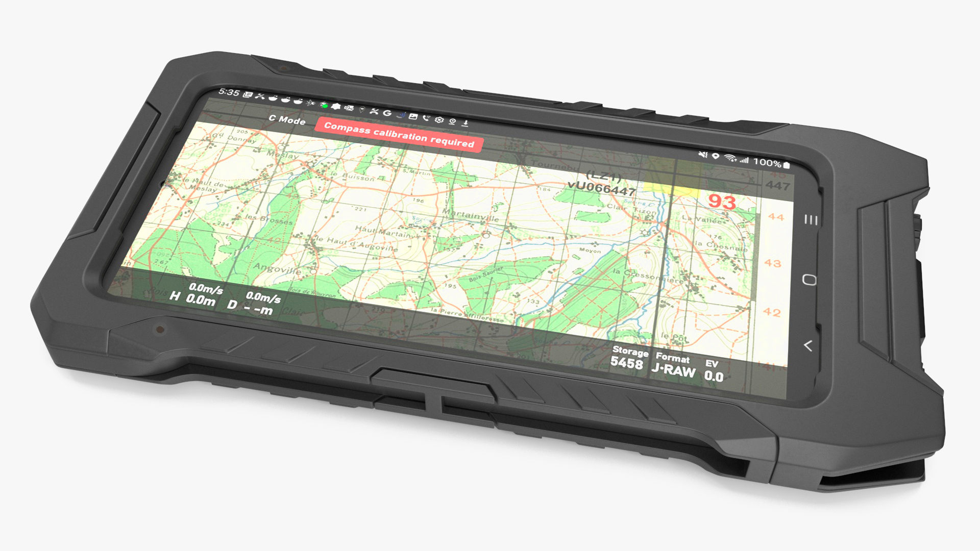 3D Military Durable Smartphone Black model