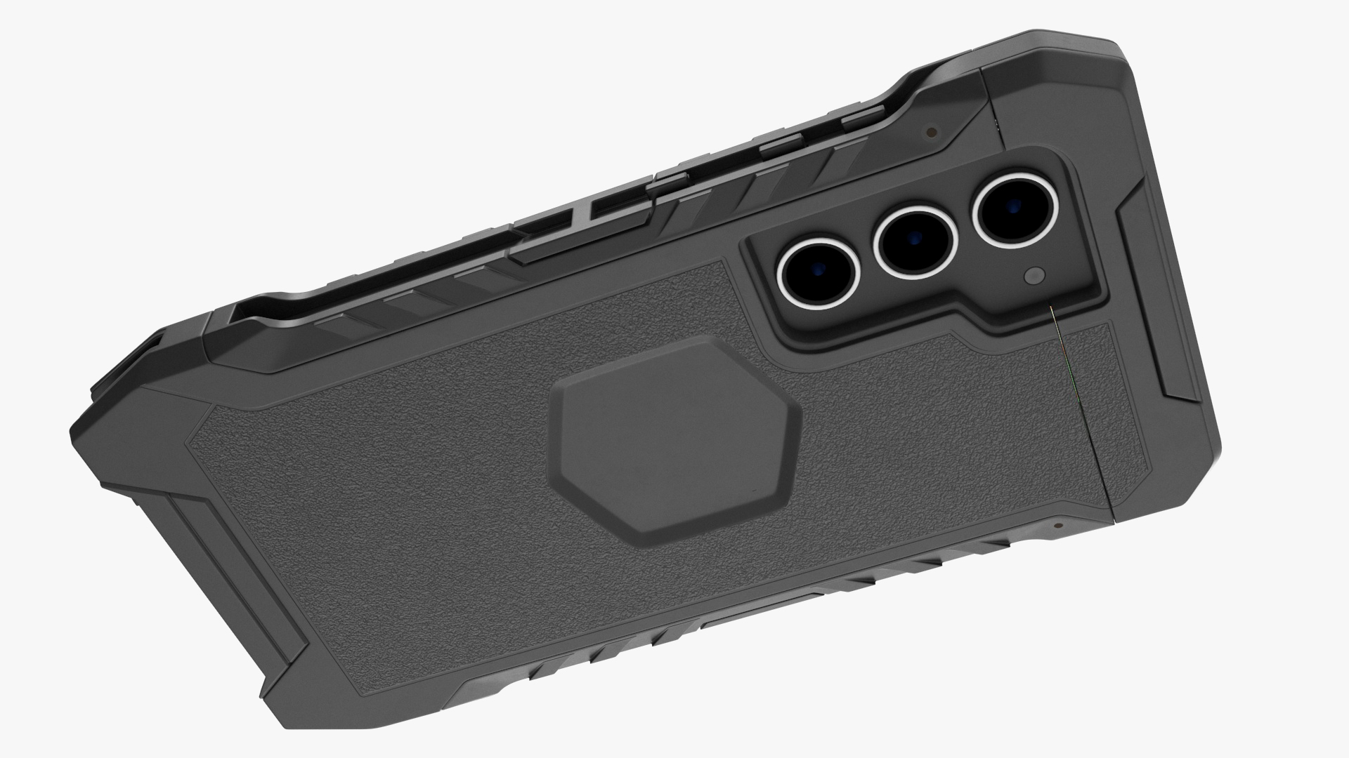 3D Military Durable Smartphone Black model