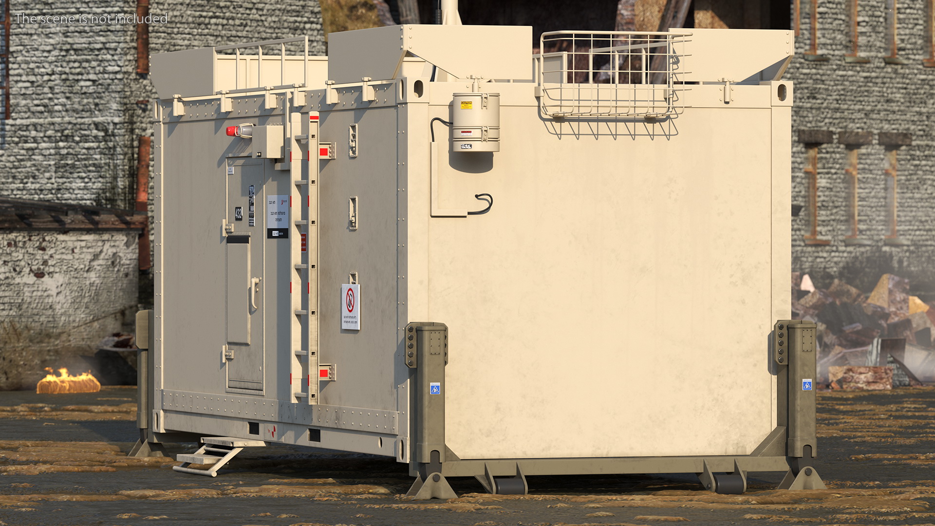 3D model Iron Dome Battle Management Control Unit