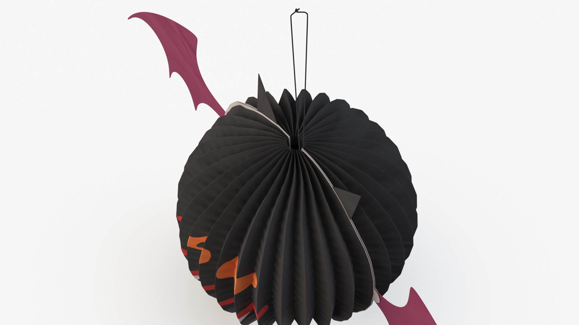 Halloween Vamp Paper Decorations 3D