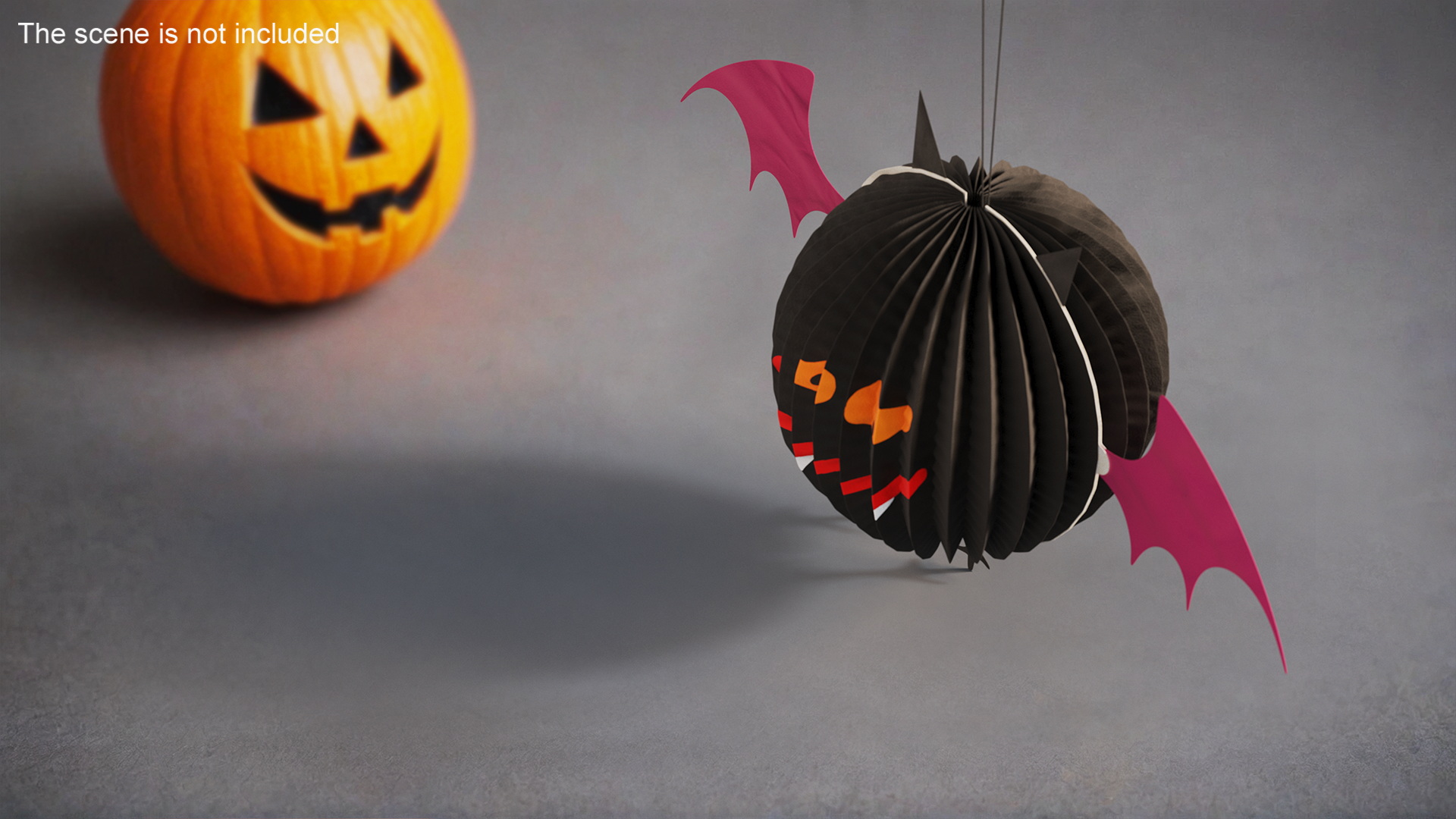 Halloween Vamp Paper Decorations 3D