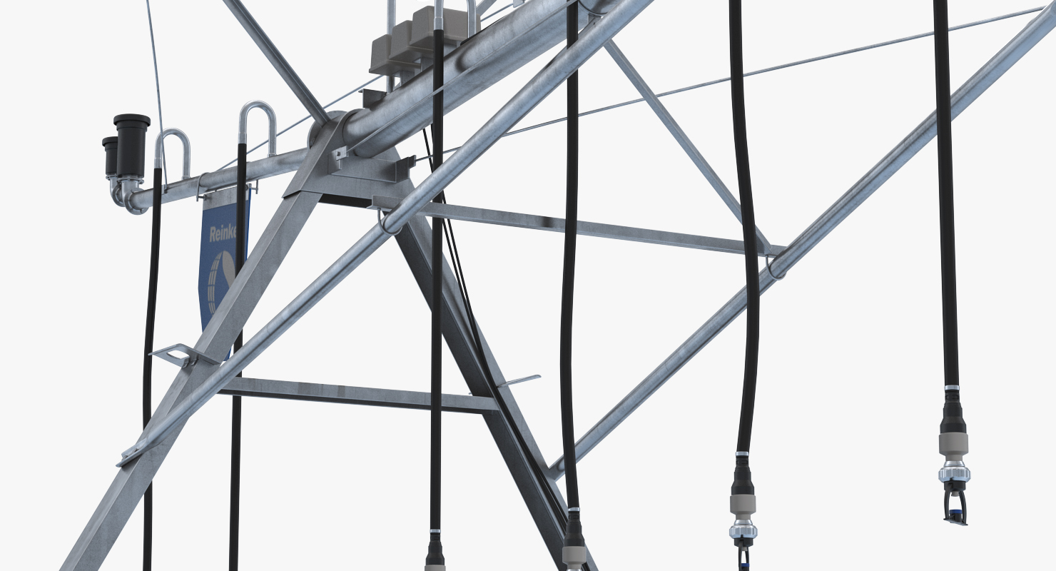 3D Four Wheel Lateral Move Irrigation System