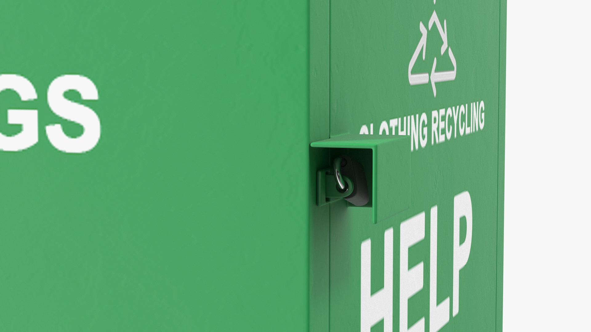 3D model Clothing Recycle Help Box
