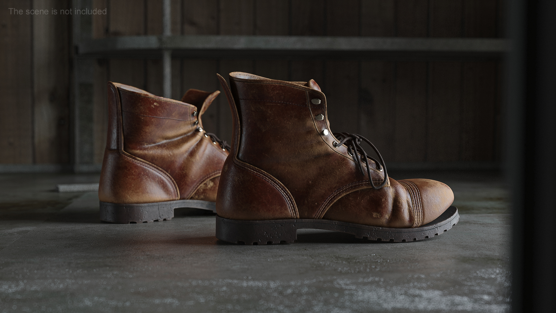 Old Boots 3D model