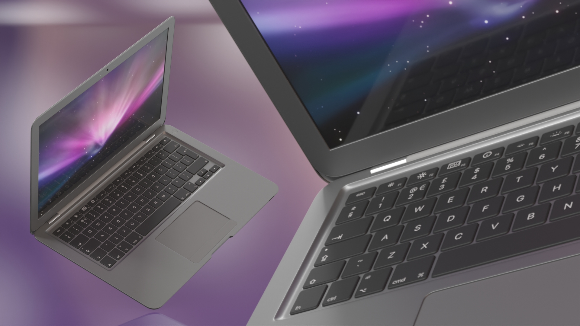 Slim Aluminum Laptop - view 3