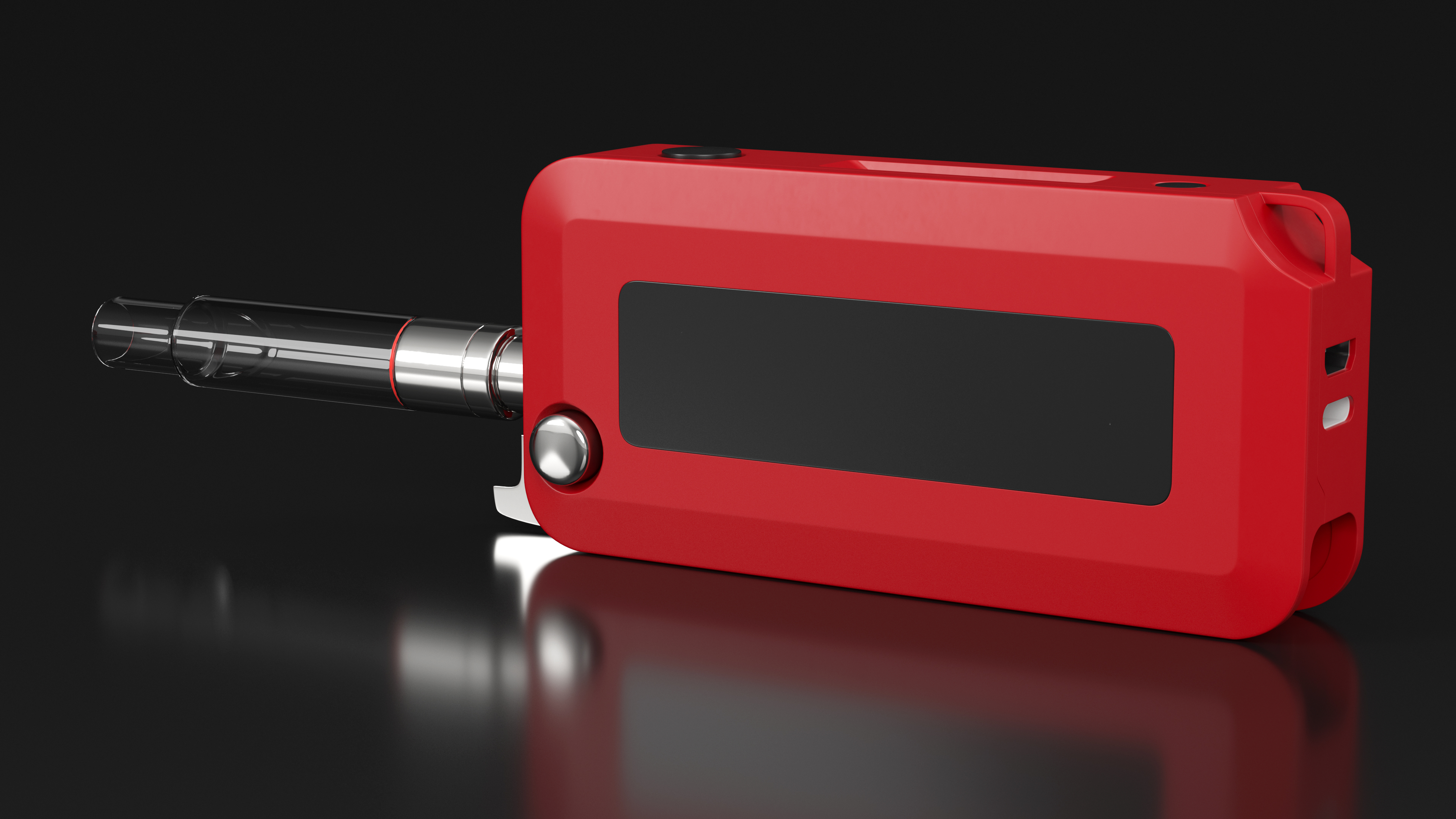 Vape Mod Red Open 3D