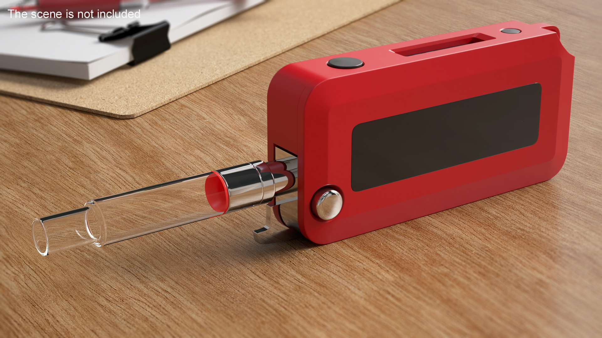 Vape Mod Red Open 3D