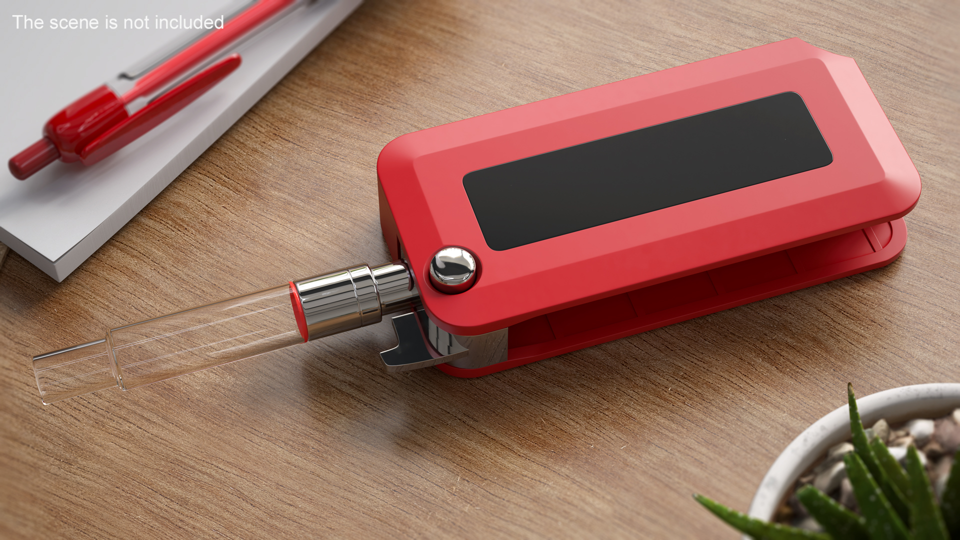 Vape Mod Red Open 3D