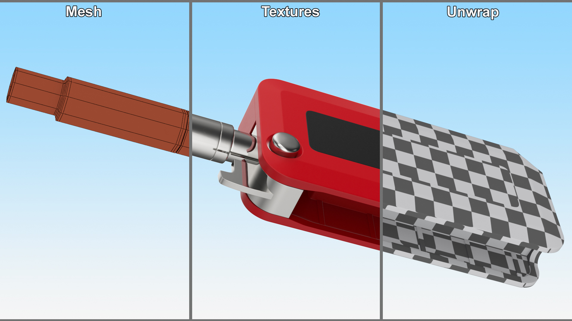 Vape Mod Red Open 3D