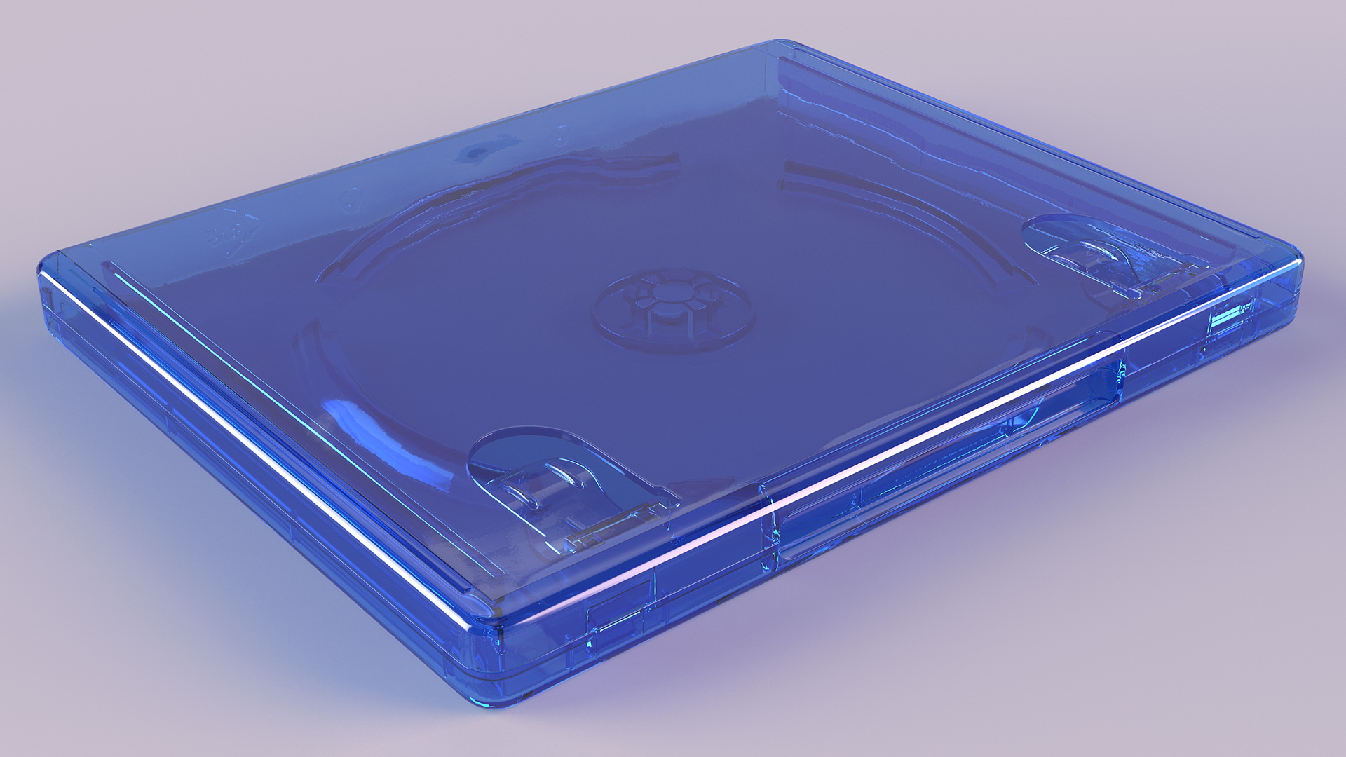 3D model Glosed PS5 Game Empty Box