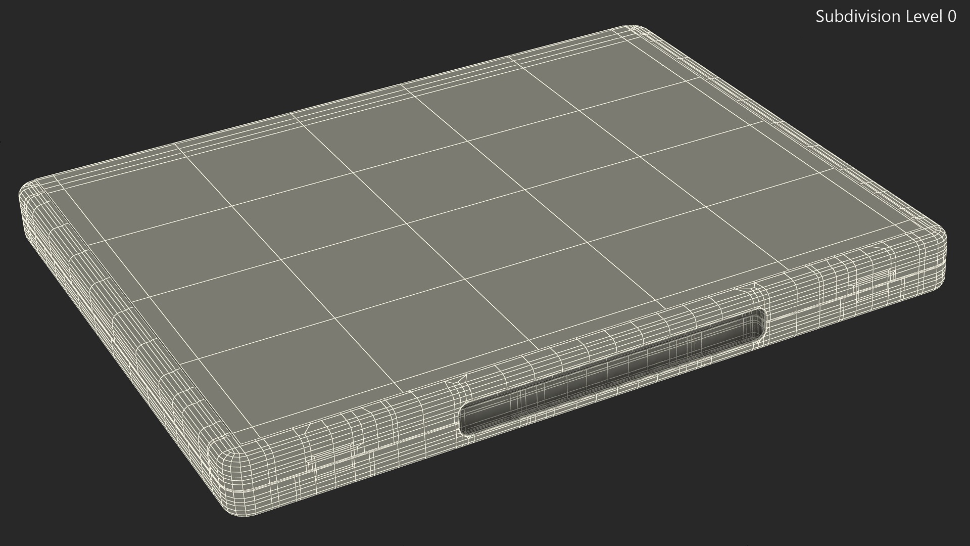 3D model Glosed PS5 Game Empty Box